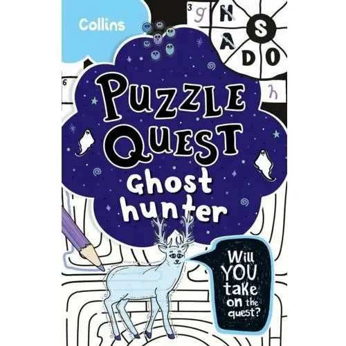 Ghost Hunter: Solve More Than 100 Puzzles in This Adventure Story for Kids Aged 7+