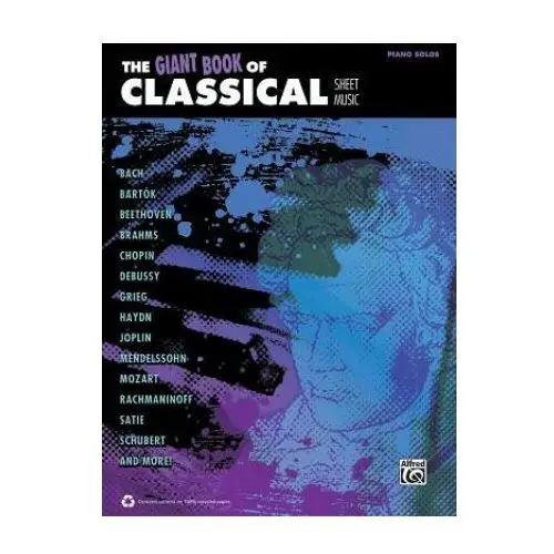 Giant book of classical sheet music Alfred publishing co (uk) ltd