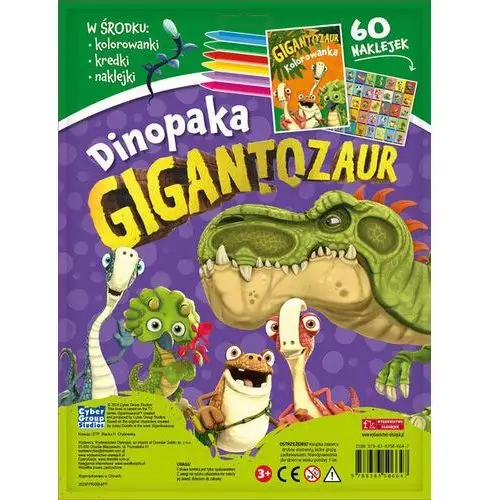 Gigantozaur. Dinopaka