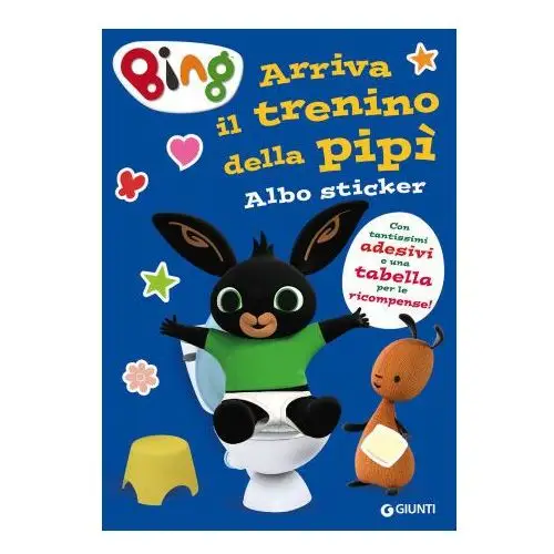 Arriva il trenino della pipì. bing. albo sticker Giunti editore