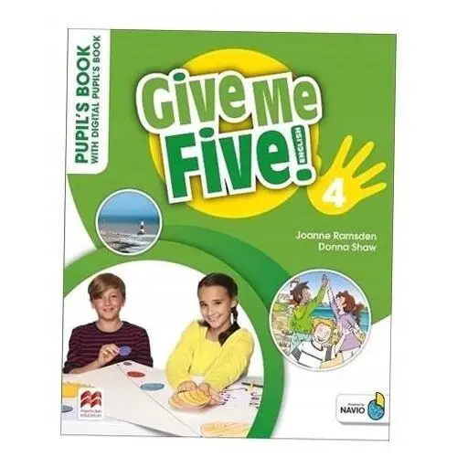 Give Me Five! 4 Pupil's Book+ Kod Donna Shaw, Joanne Ramsden