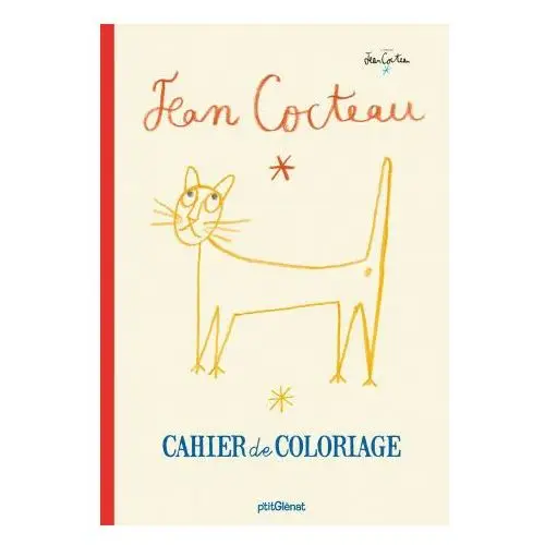 Cahier de coloriage jean cocteau Glenat jeunesse