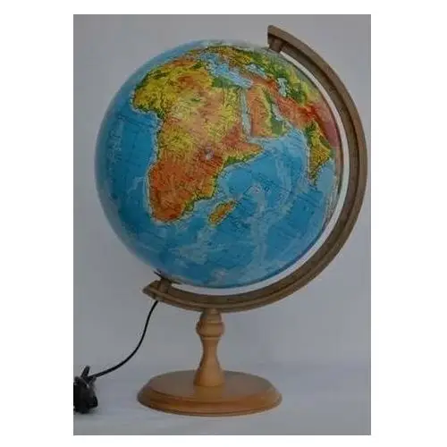 Globus fizyczny podświetlany 32 cm