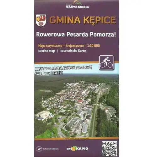 Gmina Kępice. Rowerowa Petarda Pomorza. Mapa turystyczna