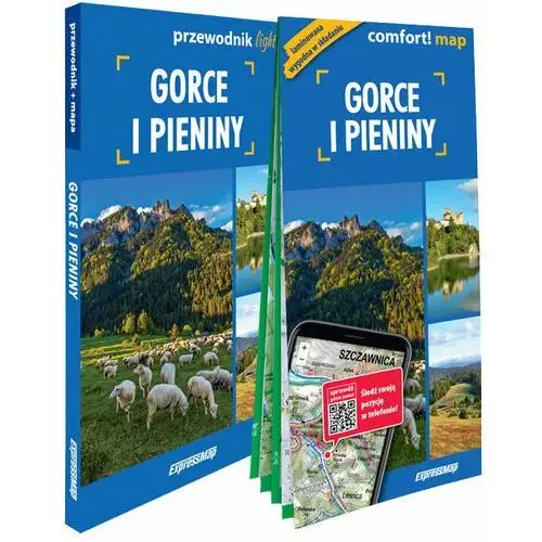 Gorce i Pieniny light: Przewodnik i mapa