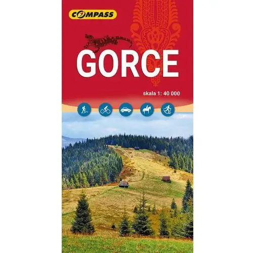 Gorce. Mapa turystyczna 1:40 000