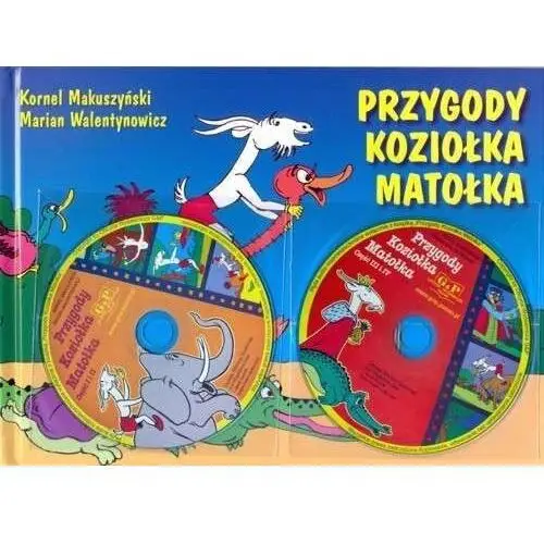 Przygody koziołka matołka + 2 cd G&p oficyna wydawnicza