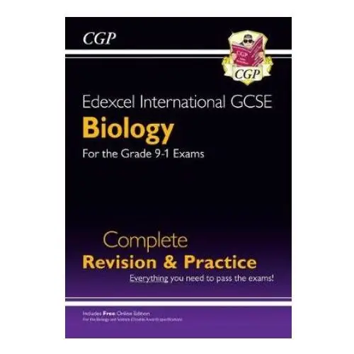 Grade 9-1 edexcel international gcse biology: complete revision & practice with online edition Coordination group publications ltd (cgp)