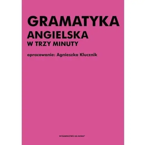 Gramatyka angielska w trzy minuty