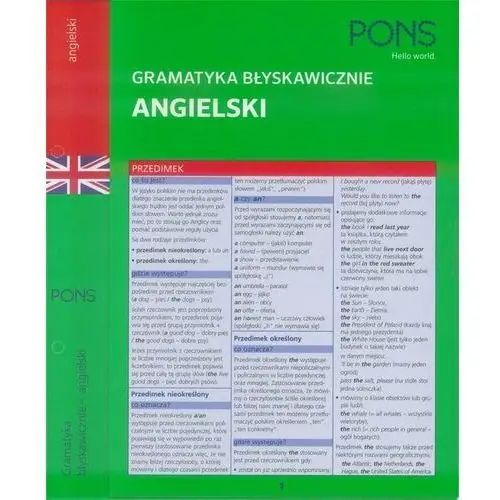 Gramatyka błyskawicznie. Angielski