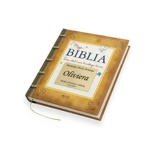 "Boża obietnica" Moja Biblia z grawerowaną dedykacją (Jedność), 2236GR