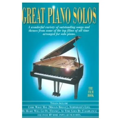 Great Piano Solos - Film Book