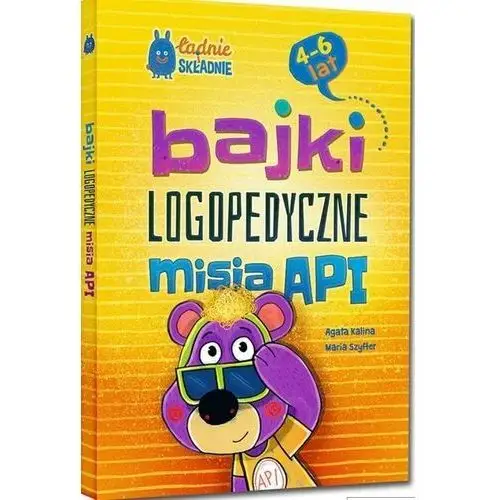 Greg Bajki logopedyczne misia api (4-6 lat) - agata kalina, maria szyfter - książka