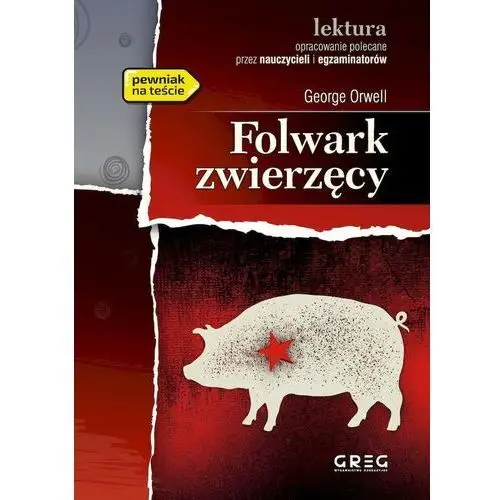 Greg Folwark zwierzęcy. wydanie z opracowaniem i streszczeniem - george orwell - książka