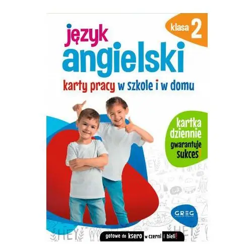 Język angielski. Karty pracy w szkole i w domu. Klasa 2