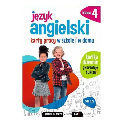 Greg Język angielski. karty pracy w szkole i w domu. klasa 4