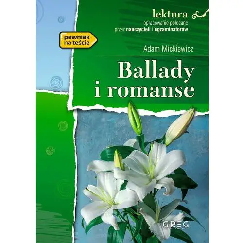 Ballady i romanse. lektura z opracowaniem Greg krakow