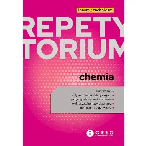 Repetytorium - liceum/technikum - chemia - 2024 Greg