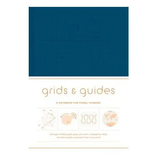 Grids & guides (navy) notebook Princeton architectural press