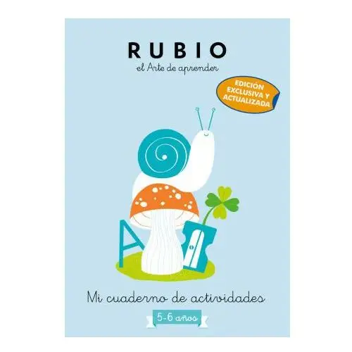 Grijalbo comercial, s.a. Mi cuaderno de actividades 5 6 aÑos edicion exclusiva rubio