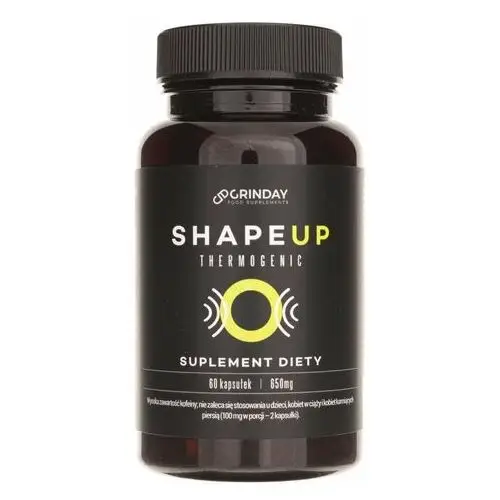 Grinday, Shape Up Thermogenic, 60 kapsułek