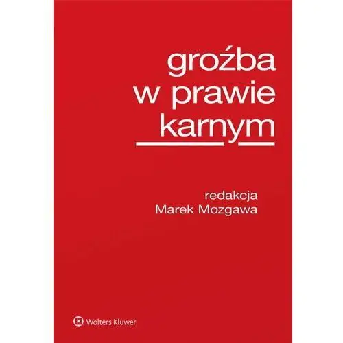 Groźba w prawie karnym