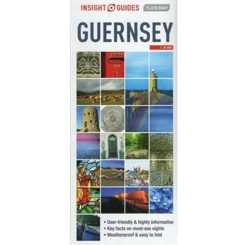 Guernsey. Mapa 1:28 000