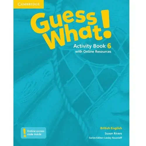 Guess what! 6 activity book with online resources