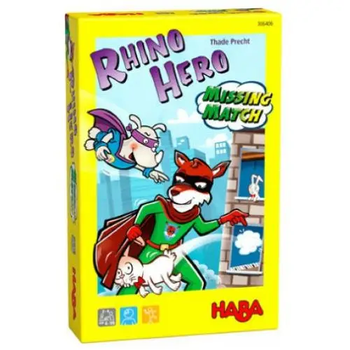 Haba sales gmbh & co. kg Rhino hero - missing match (kinderspiel)