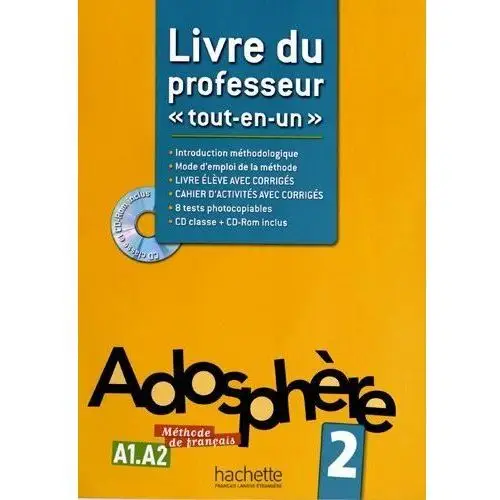 Hachette Adosphere 2. podręcznik nauczyciela +cd-rom