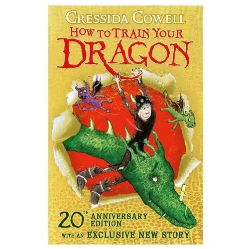 Hachette children's book How to train your dragon 20th anniversary edition