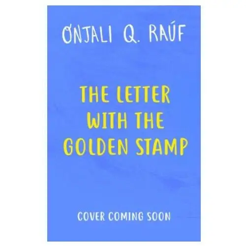 Letter with the golden stamp Hachette children's book