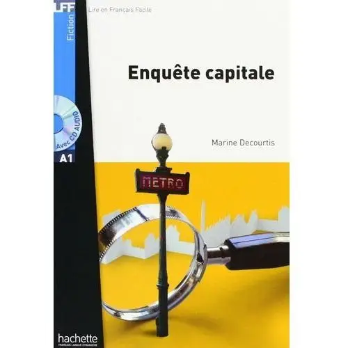 Enquete capitale +cd - marine decourtis - książka Hachette
