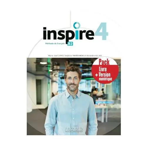 Hachette fle Inspire 4 - pack livre de l'élève + version numérique