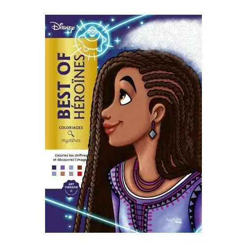 Hachette heroes Coloriages mystères disney - best of héroïnes