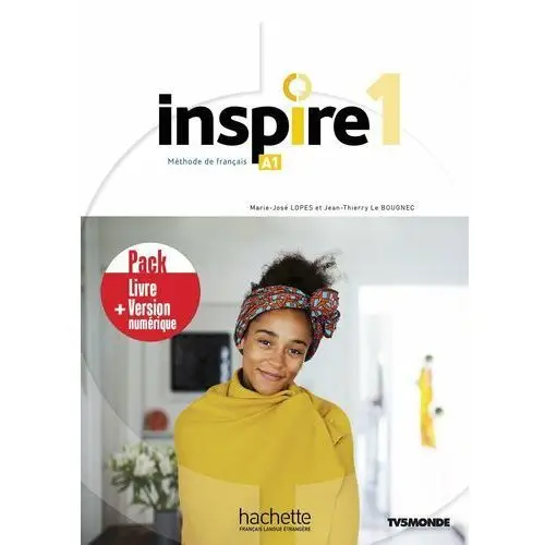 Inspire 1. podręcznik + dvd + parcours digital + kod (podręcznik online) Hachette