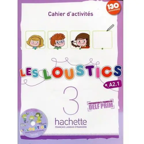 Les loustics 3 ćwiczenia +cd Hachette