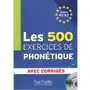 500 exercices de phonetique (a1/a2) Hachette livre Sklep on-line
