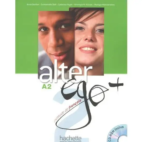Alter ego+ 2 podręcznik +cd-rom Hachette livre