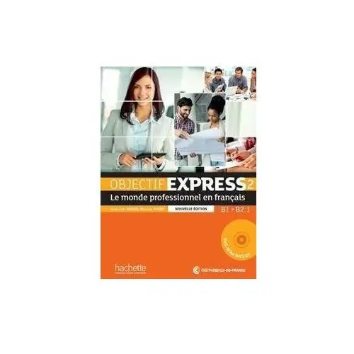 Hachette Objectif express 2 nouvelle ed. podręcznik +dvd-rom