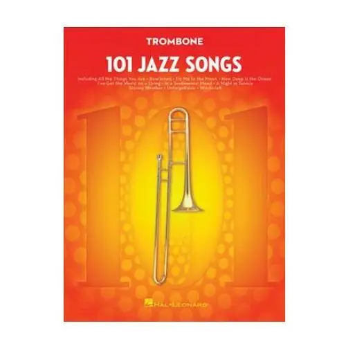 101 jazz songs for trombone Hal leonard