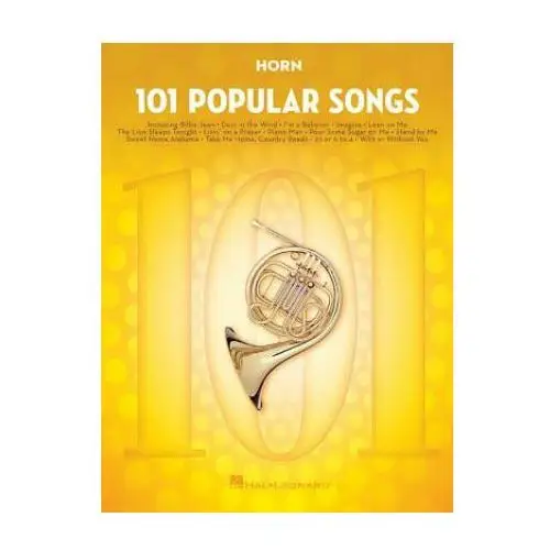 101 popular songs - horn Hal leonard