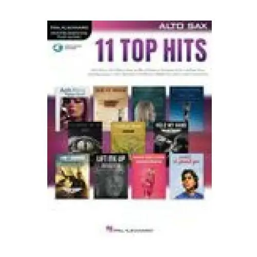 Hal leonard 11 top hits for alto sax: instrumental play-along