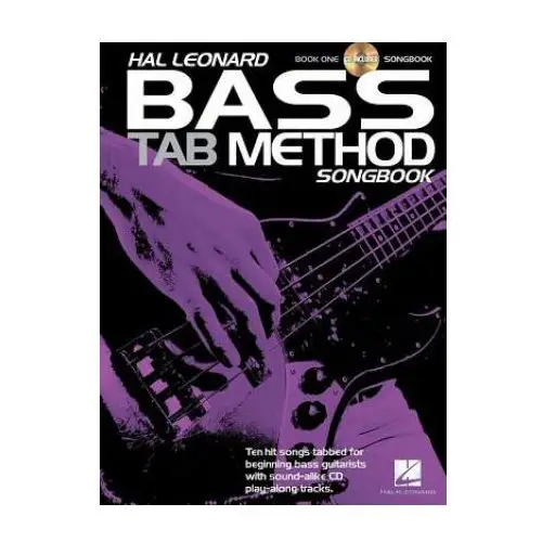 Hal leonard bass tab method songbook 1 - book/cd set