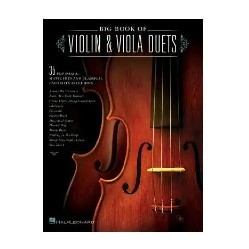 Big book of violin & viola duets Hal leonard