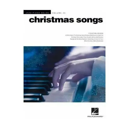 Christmas songs: jazz piano solos series volume 25 Hal leonard