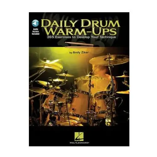 Hal leonard Daily drum warm-ups - 365 exercises to develop your technique (book/online audio)