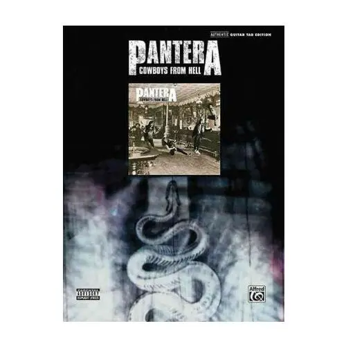 Hal leonard Pantera: cowboys from hell: authentic guitar tab edition