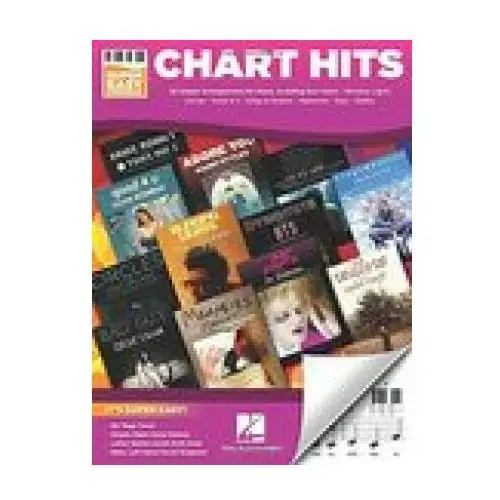 Hal leonard publishing corporation Chart hits - super easy piano