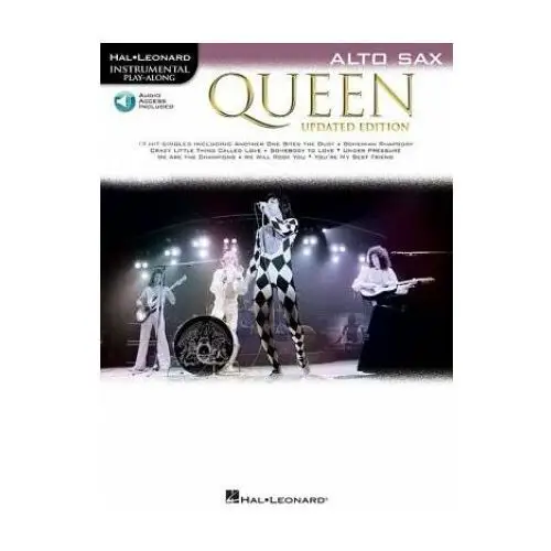 Hal leonard Queen - updated edition: alto sax instrumental play-along
